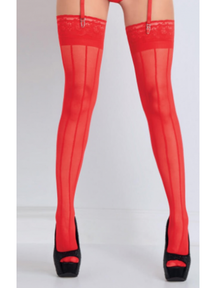 MEDIAS FANTASÍA - LYCRA CON PUNTILLA