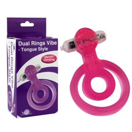 ANILLO VIBRADOR DUAL RINGS VIBE ANILLO VIBRADOR DUAL RINGS VIBE