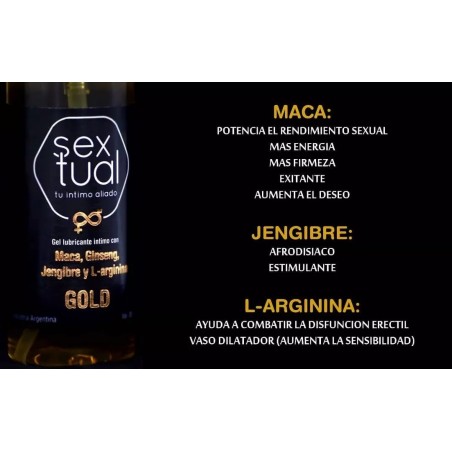 LUBRICANTE SEXTUAL GOLD 80ML