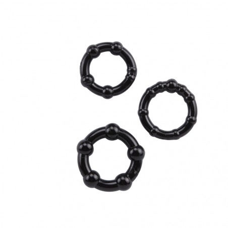 KIT DE TRES ANILLOS SILICONADOS