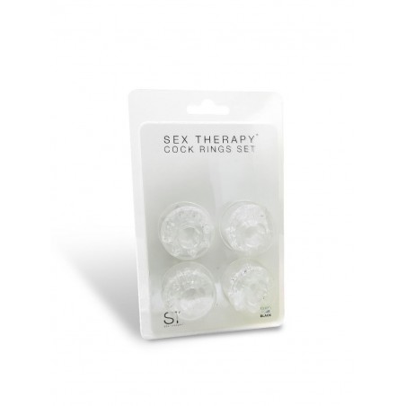 KIT DE CUATRO ANILLOS SILICONADOS