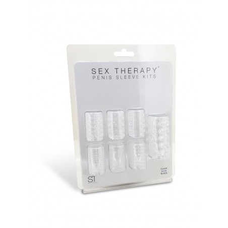 KIT DE SIETE FUNDAS PENEANAS DE SILICONA