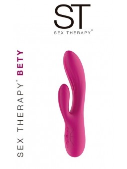 VIBRADOR CON ESTIMULADOR DE CLITORIS BETY