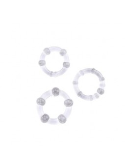 KIT DE TRES ANILLOS SILICONADOS