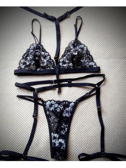 CONJUNTO DE ENCAJE + ARNES