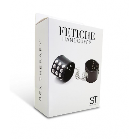 ESPOSAS DE CUERO ECOLOGICO CON TACHAS