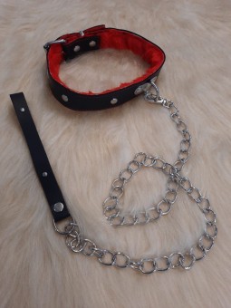 COLLAR CON PELUCHE Y CADENA LARGA