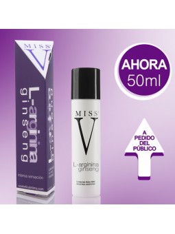 LUBRICANTE MISS V L-ARGININA - GINSENG