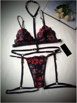 CONJUNTO DE ENCAJE + ARNES