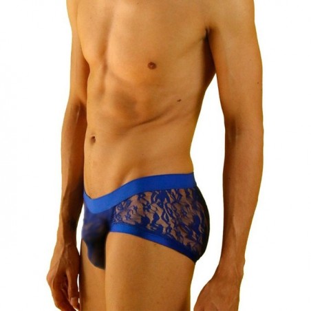 BOXER CUDDLE ENCAJE AZUL FRANCIA