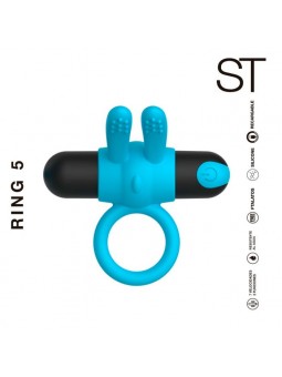 ANILLO VIBRADOR RING 5 RECARGABLE USB