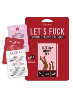 JUEGO DE CARTAS LETS FUCK