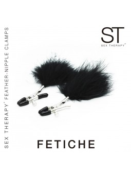 PINZA PARA PEZONES CON PLUMA