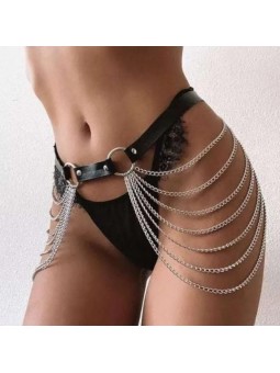 POLLERA CON CADENAS SAMANTHA