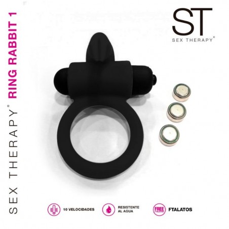 ANILLO VIBRADOR RING RABBIT 1