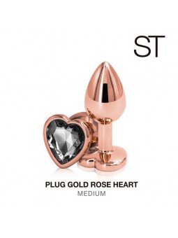 PLUG ANAL CORAZON GOLD MEDIUM