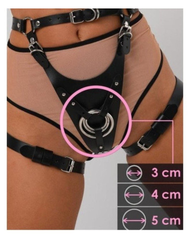 Arnés con argollas desmontables
