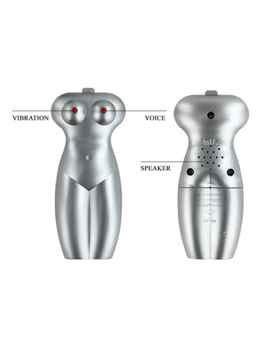 MASTURBADOR ANO VAGINA CON VIBRACIÓN Y SONIDO