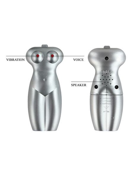 MASTURBADOR ANO VAGINA CON VIBRACIÓN Y SONIDO