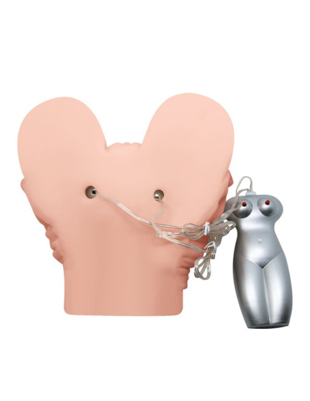 MASTURBADOR ANO VAGINA CON VIBRACIÓN Y SONIDO