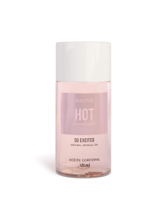Nuevo! Aceite corporal Hot Inevitable So Excited - 125ml