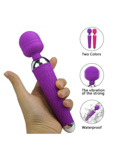 Masajeador New York Recargable Usb Vibrador Clítoris