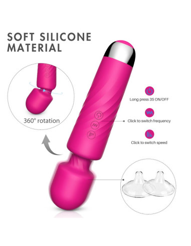 Hero Masajeador Vibrador Multifuncional...