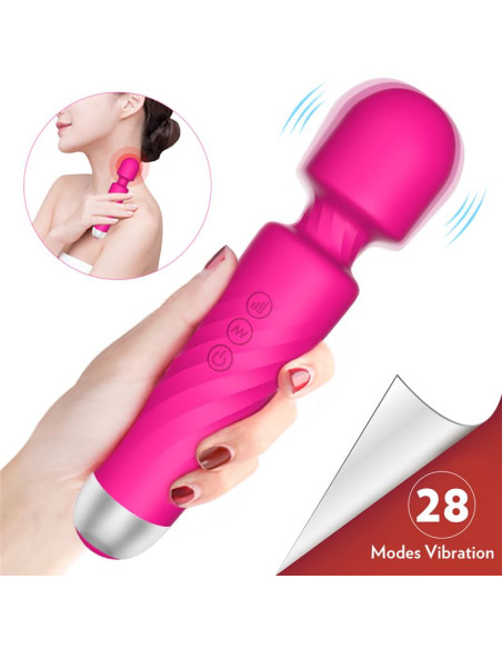Hero Masajeador Vibrador Multifuncional Recargable Usb