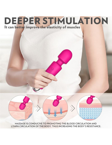 Hero Masajeador Vibrador Multifuncional...