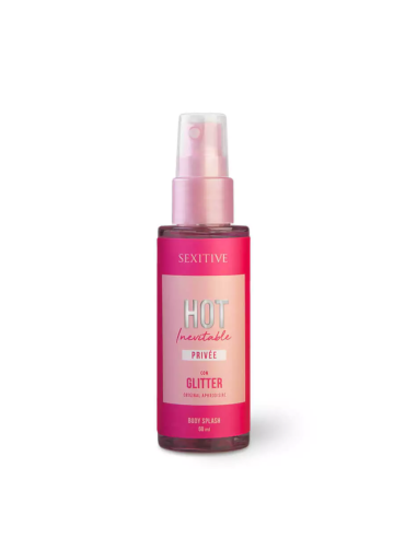 Nuevo! Body Splash Hot Inevitable Privée con glitter - 60ml