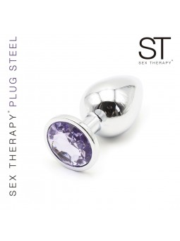 JOYA ANAL CON GEMA SMALL VIOLETA