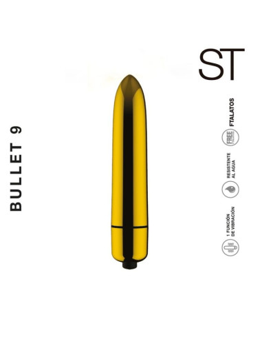 BALA VIBRADORA BULLET 6 GOLD