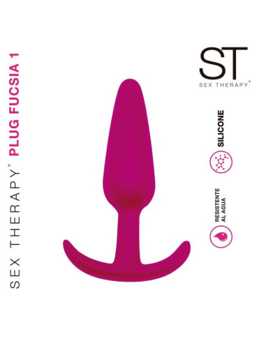 PLUG ANAL FUCSIA 1 SMALL