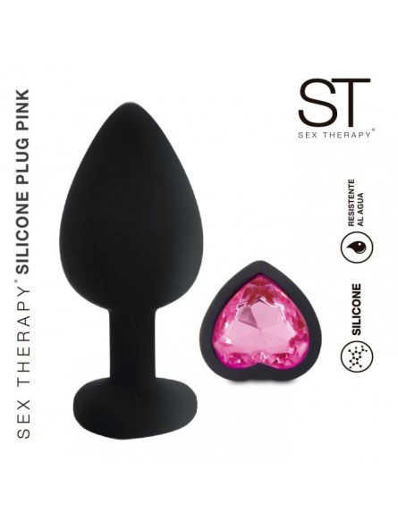 JOYA ANAL DE SILICONA PINK SMALL