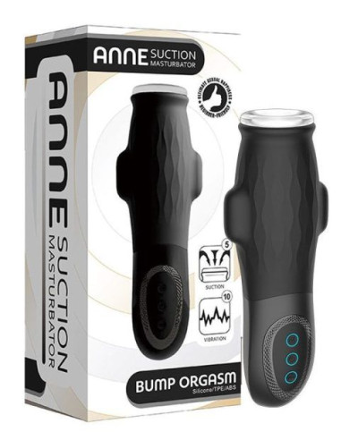 MASTURBADOR CON SUCCIÓN Y VIBRACIÓN ANNE