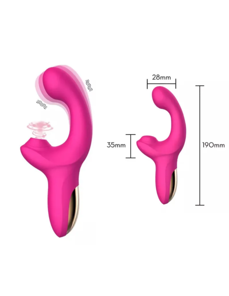 VIBRADOR STUNNER CON GOLPETEO