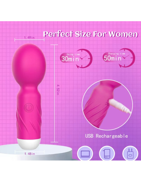 Vibrador recargable Mini Bliss
