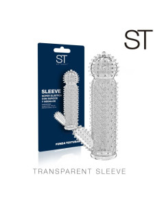 FUNDA PENEANA CON ESTIMULACION DE CLITORIS SLEEVE