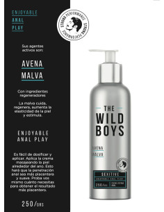 Crema intima anal The Wild Boys con Avena y Malva 2