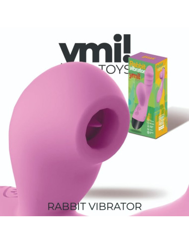 Climax Bunny vibrador y Lengüita