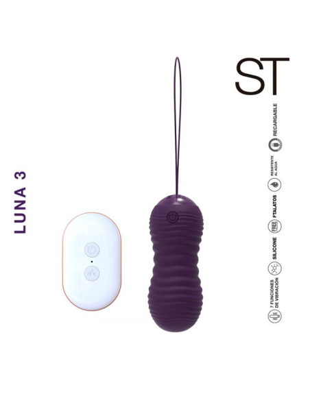 Bala vibradora con control remoto Luna 3