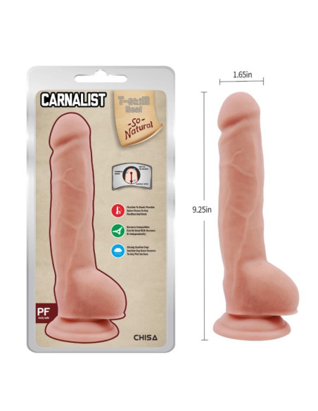 Dildo realístico articulado Carnalist