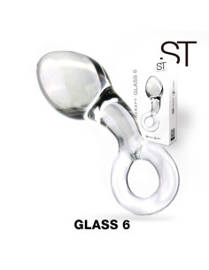 PLUG ANAL GLASS 6